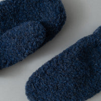 MOUFLES MIXTES - DARK BLUE - LAINE NATURELLE - COLDBREAKER
