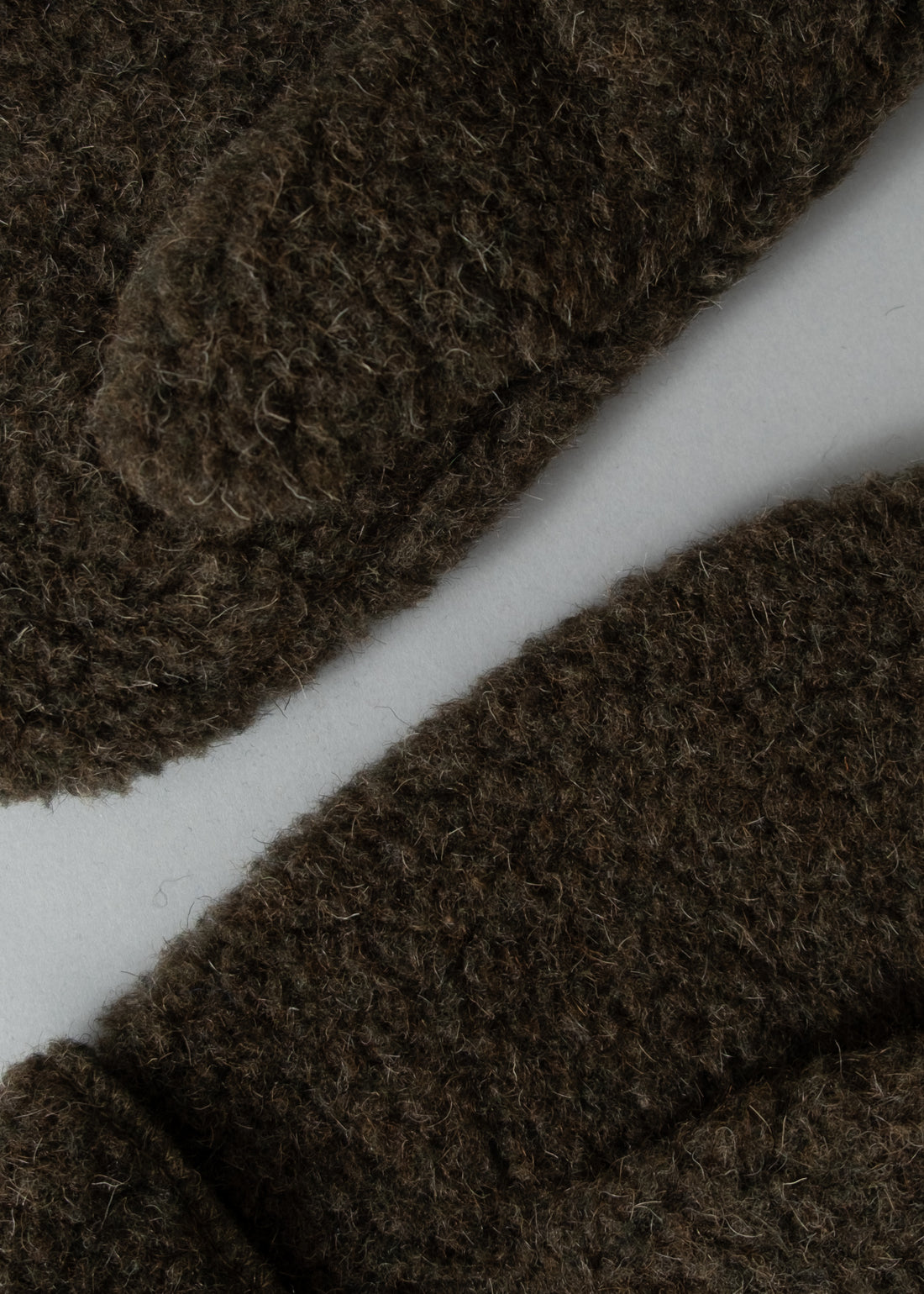 MOUFLES MIXTES - KAKI- LAINE NATURELLE - COLDBREAKER