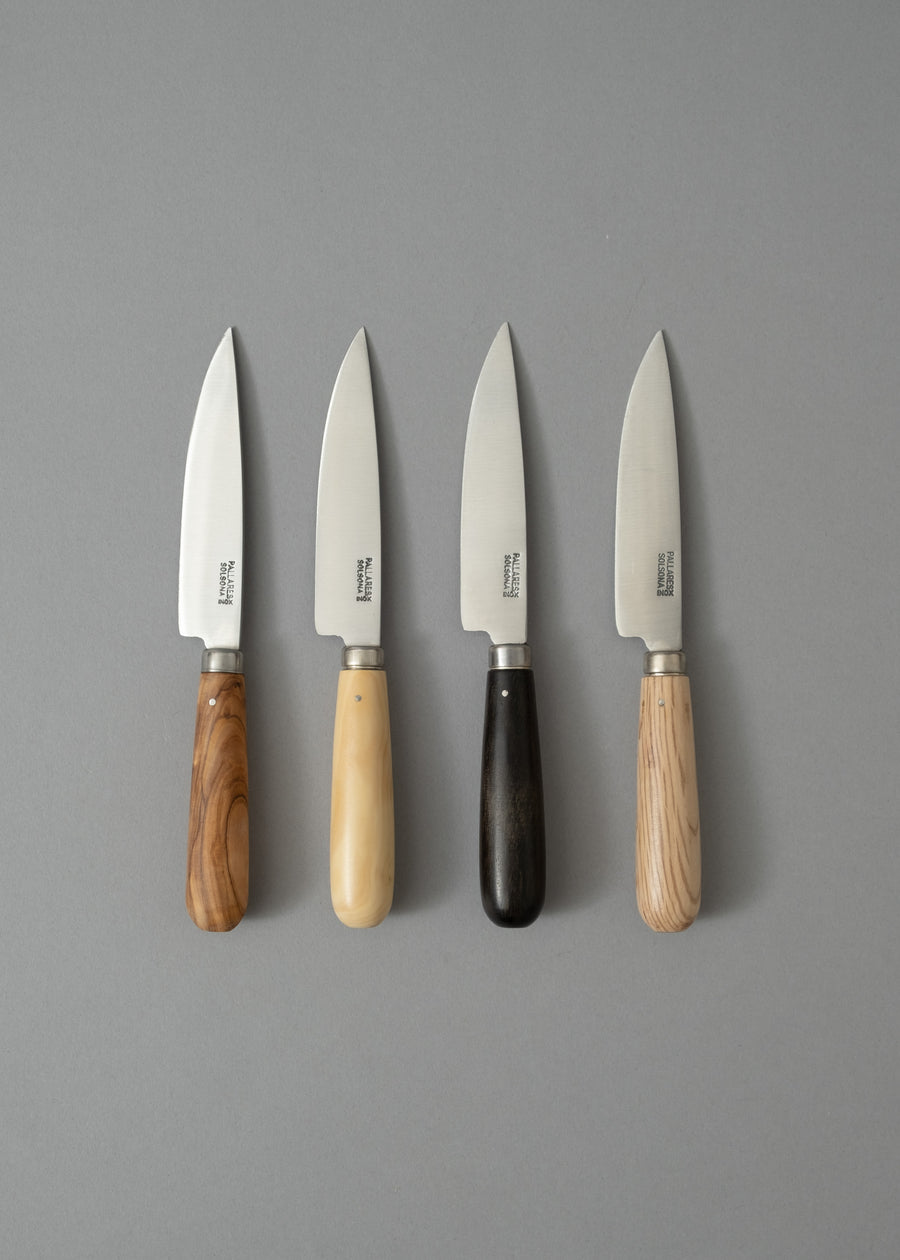 COUTEAU D'OFFICE ET DE TABLE - MANCHE EBENE - LAME 10 CM - PALLARES SOLSONA