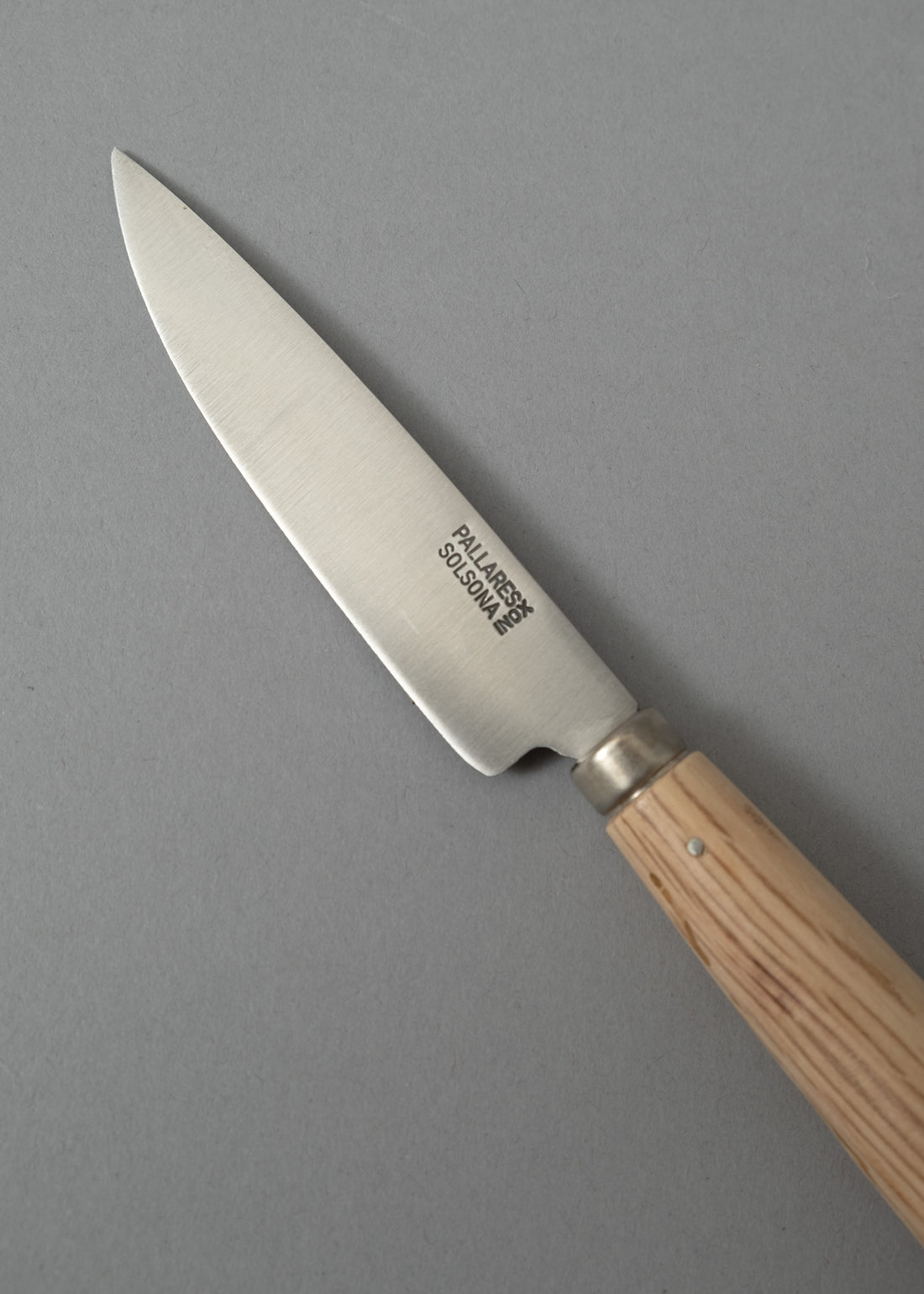 COUTEAU D'OFFICE ET DE TABLE - MANCHE CHENE - LAME 10 CM - PALLARES SOLSONA