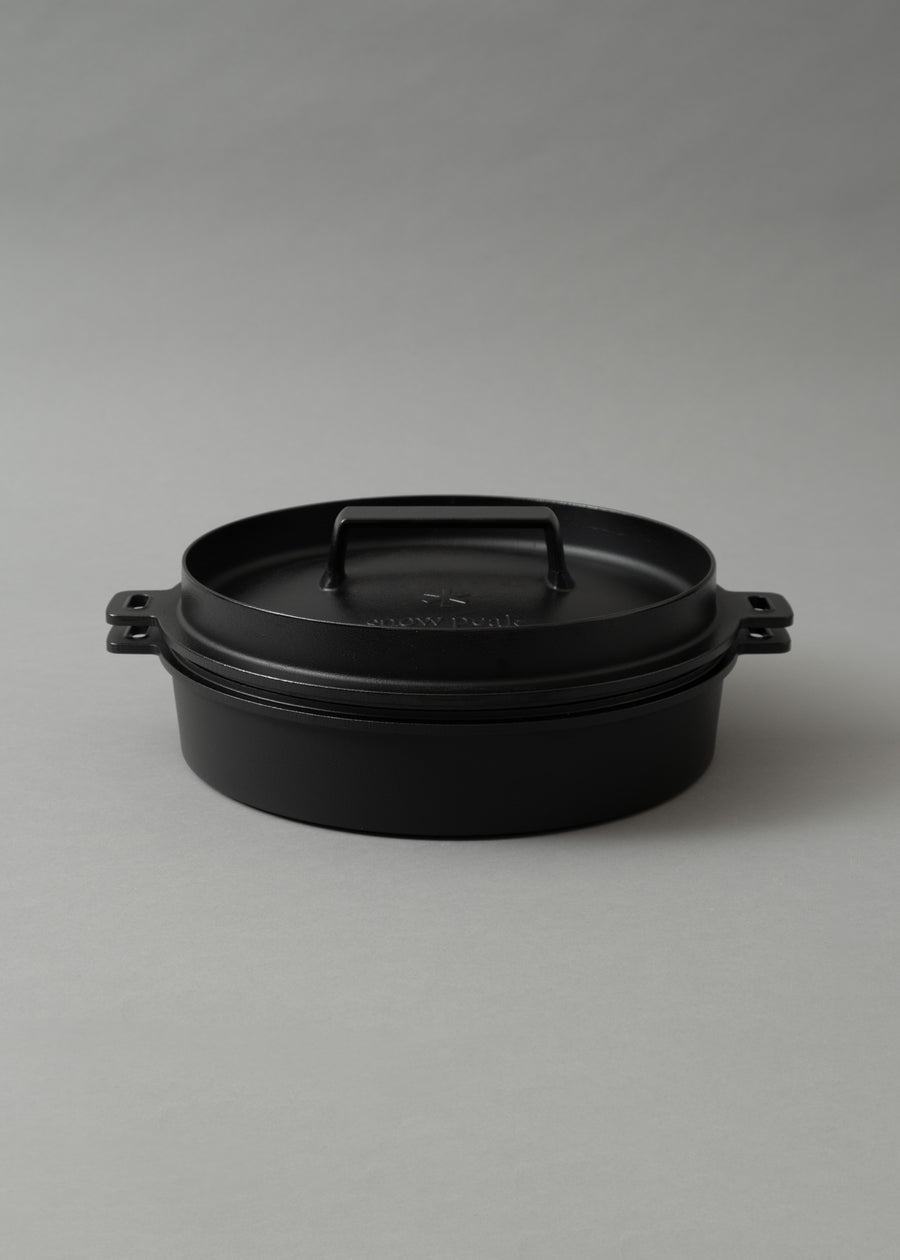 PACK XL EN FONTE - COCOTTE / FOUR / POELE - SNOW PEAK