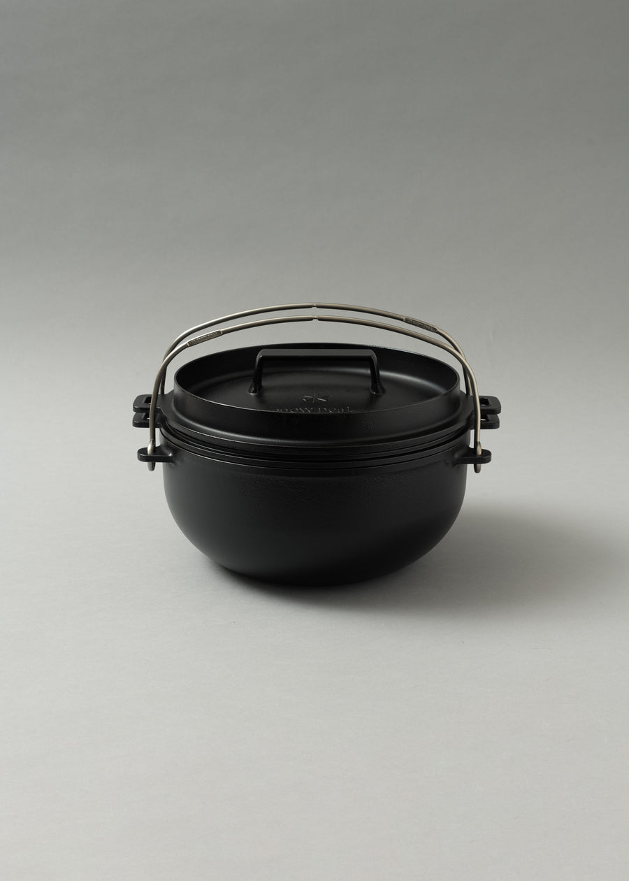PACK XL EN FONTE - COCOTTE / FOUR / POELE - SNOW PEAK