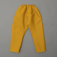 PANTALON CIRÉ ENFANT POULDO - JAUNE - TISSU GLENTEX 320g/m² - GUY COTTEN