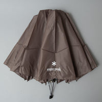 PARAPLUIE ULTRA LÉGER - ULTRA LIGHT UMBRELLA - BROWN - SNOW PEAK