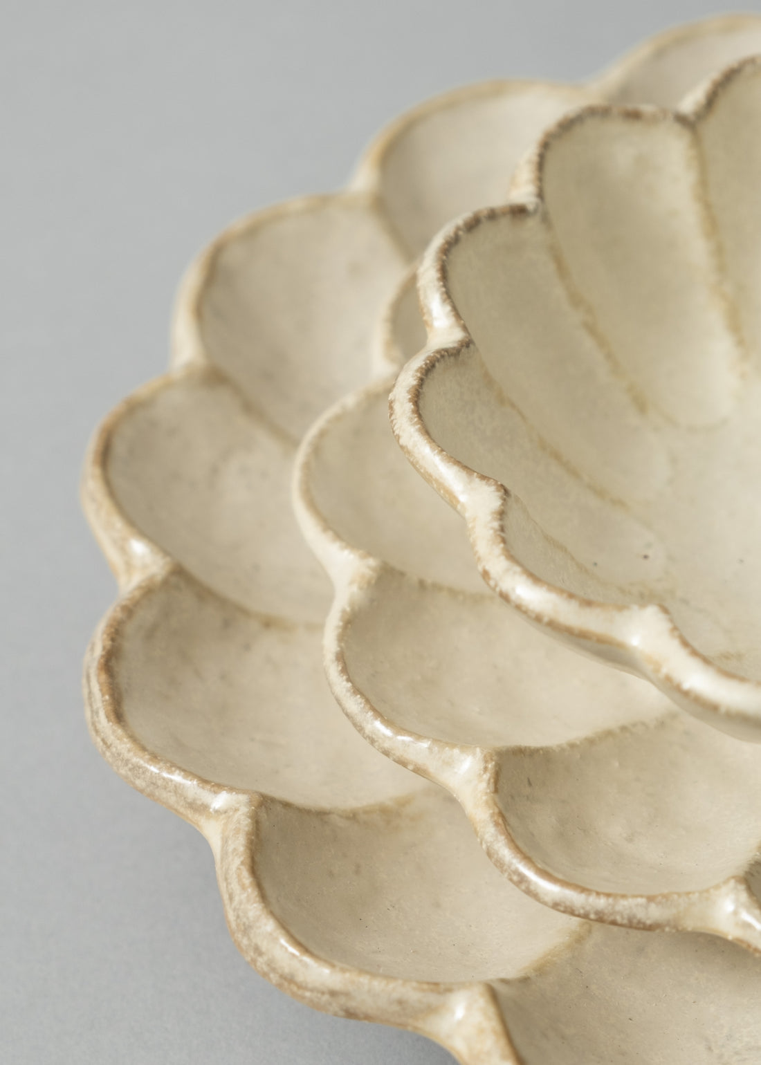 PETITE ASSIETTE EN PORCELAINE - "RINKA" - 16 CM - KANEKO KOHYO POTTERY