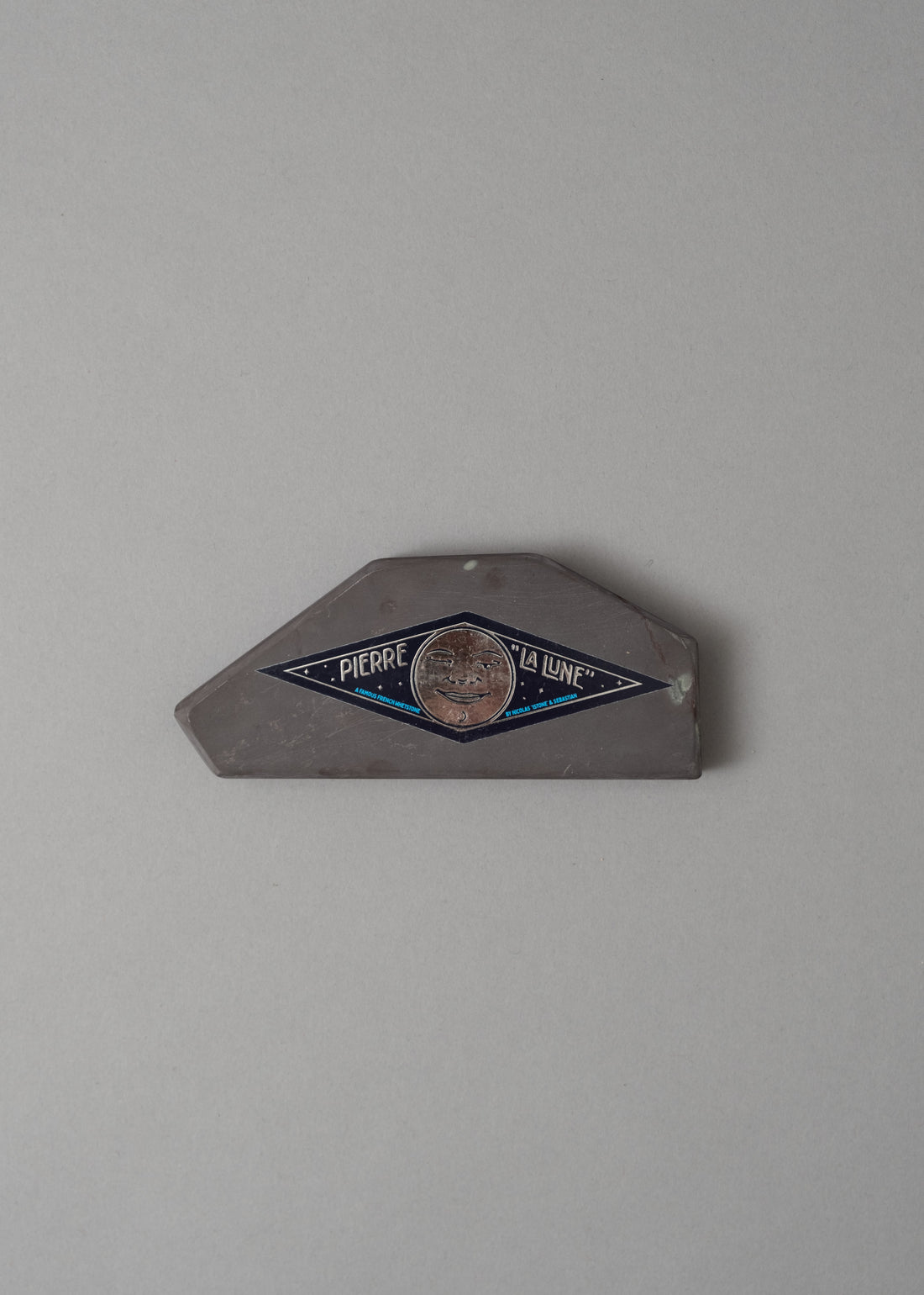 PIERRE A AIGUISER & BOUT - FORME LIBRE - LA LUNE - GRAIN 6000 - 1 STONE