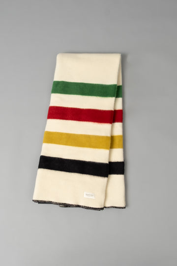 PLAID XXL - LAINE BULGARE - 200 X 160 CM - ECRU - MAGASIN VIVANT!