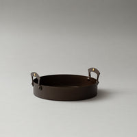 POELE À MARRONS / CHÂTAIGNES - "FER NOIR REPOUSSE" - ⌀ 21,5 CM - NETHERTON FOUNDRY