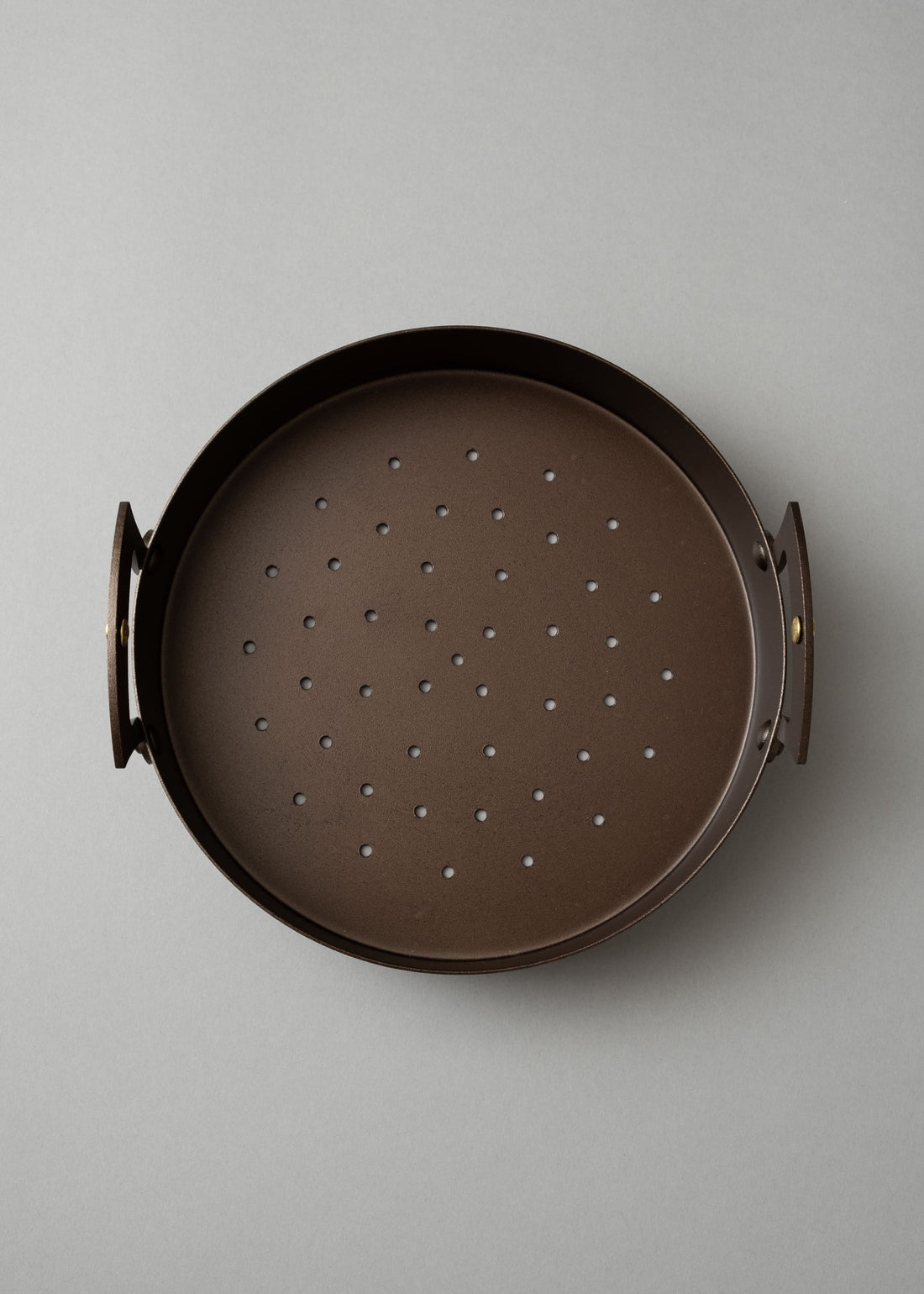 POELE À MARRONS / CHÂTAIGNES - "FER NOIR REPOUSSE" - ⌀ 21,5 CM - NETHERTON FOUNDRY