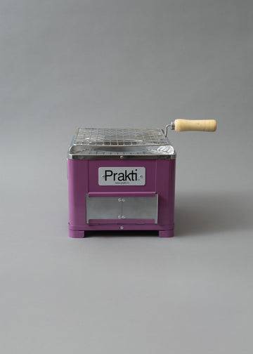 STREET FOOD BBQ - POELE DE CUISSON + GRILL - VIOLET - PRAKTI