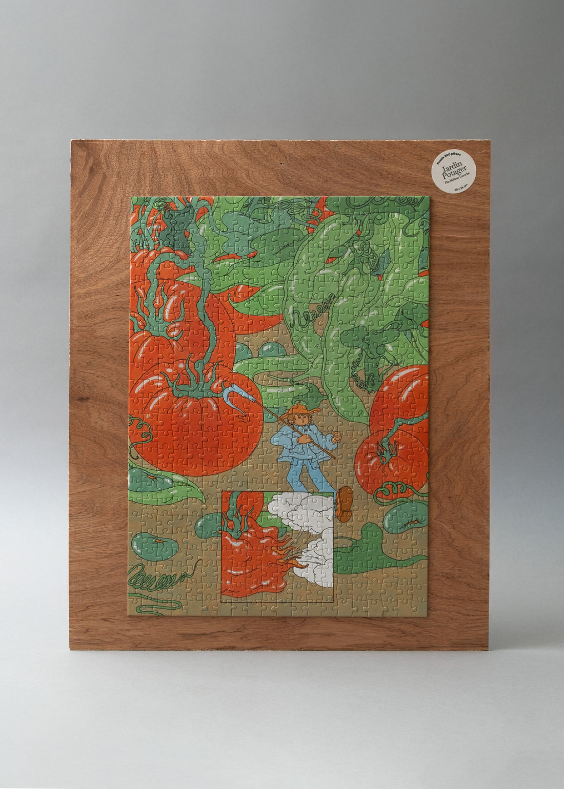 PUZZLE JARDIN POTAGER - 500 PIÈCES - PIA MÉLISSA LAROCHE X ODDITY