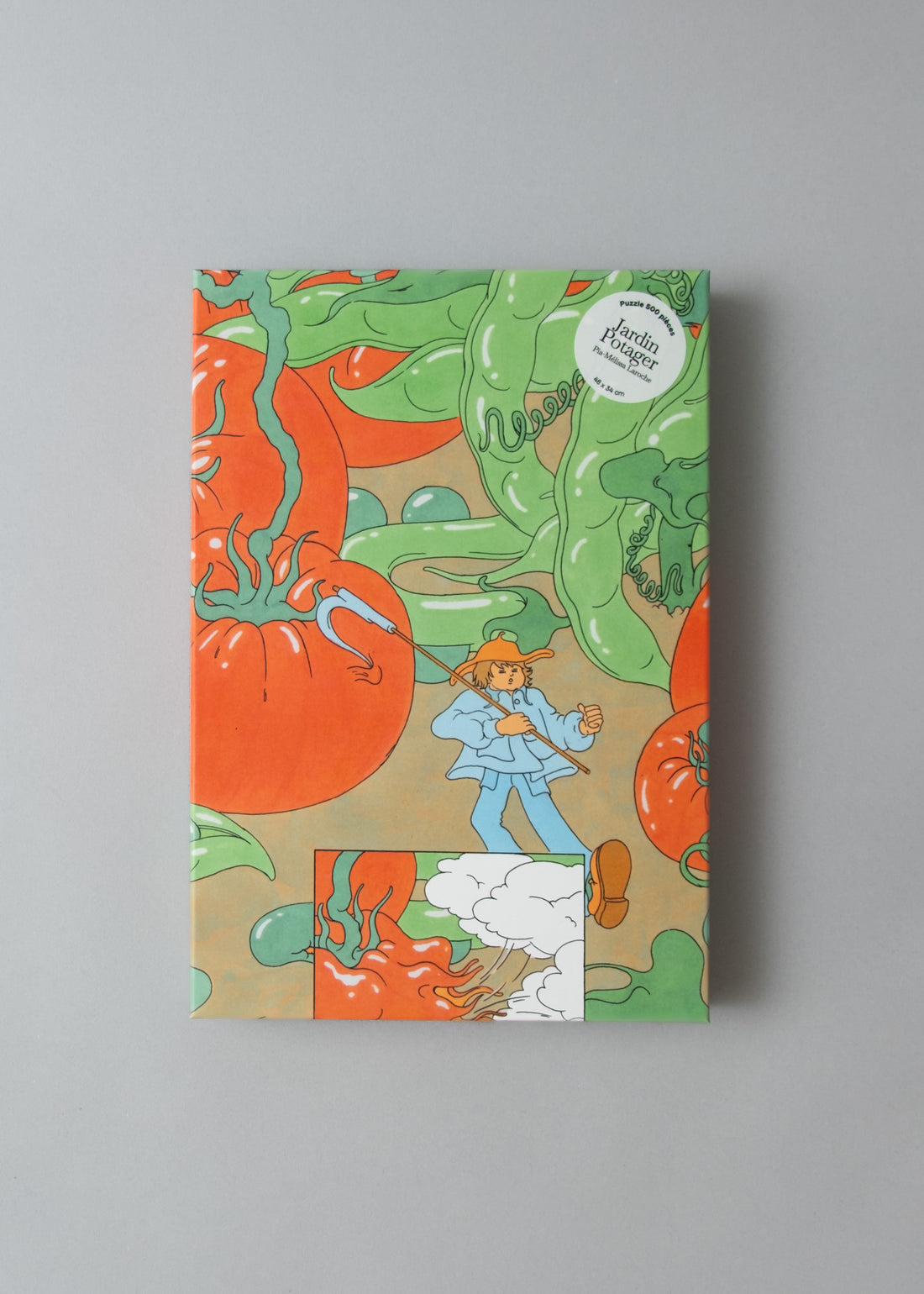 PUZZLE JARDIN POTAGER - 500 PIÈCES - PIA MÉLISSA LAROCHE X ODDITY