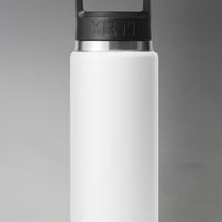 BOUTEILLE ISOTHERME - RAMBLER 26 OZ STRAW BOTTLE - 769 ML - WHITE - YETI