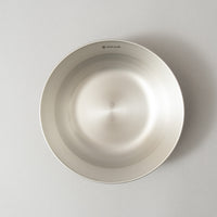 GRAND BOL INOX - RENEWED TABLEWARE BOWL L - 17,8 cm - SNOW PEAK
