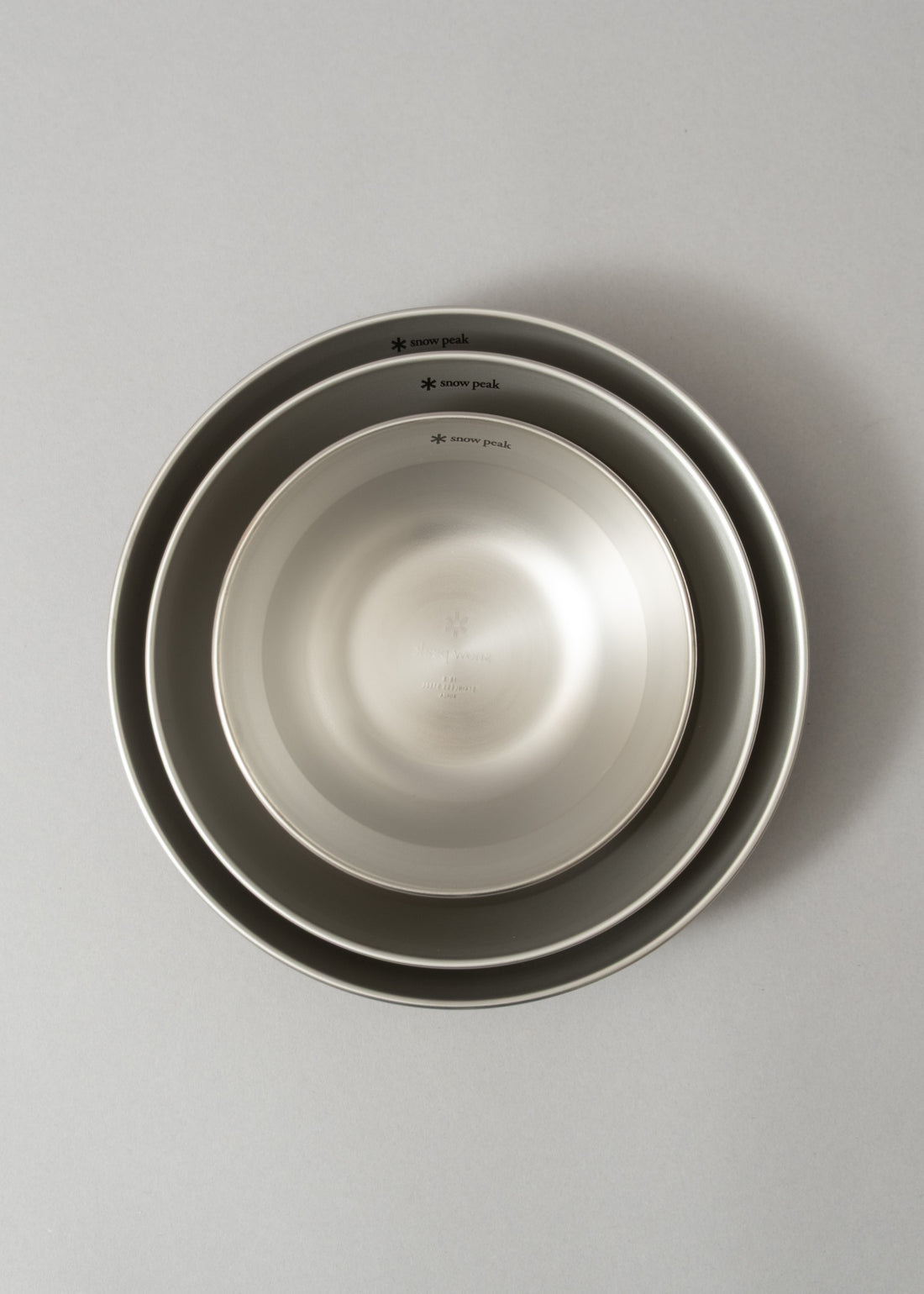 GRAND BOL INOX - RENEWED TABLEWARE BOWL L - 17,8 cm - SNOW PEAK