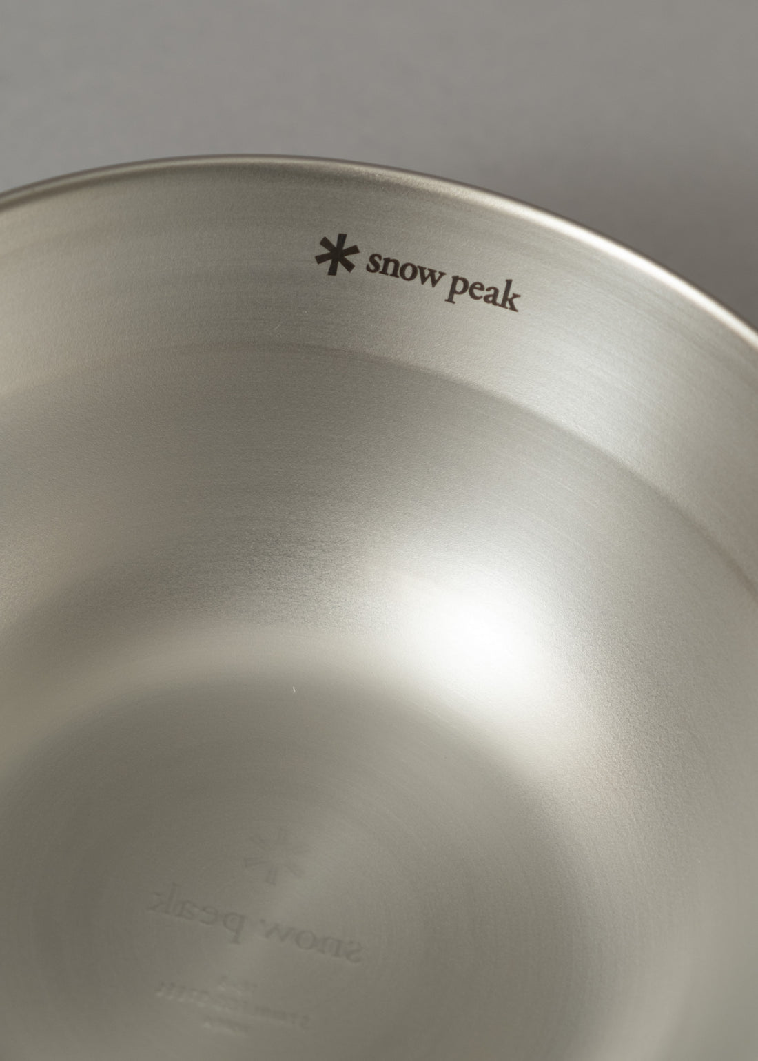 BOL INOX - RENEWED TABLEWARE BOWL M - 14 CM - SNOW PEAK