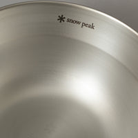 BOL INOX - RENEWED TABLEWARE BOWL M - 14 CM - SNOW PEAK