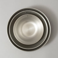 BOL INOX - RENEWED TABLEWARE BOWL M - 14 CM - SNOW PEAK