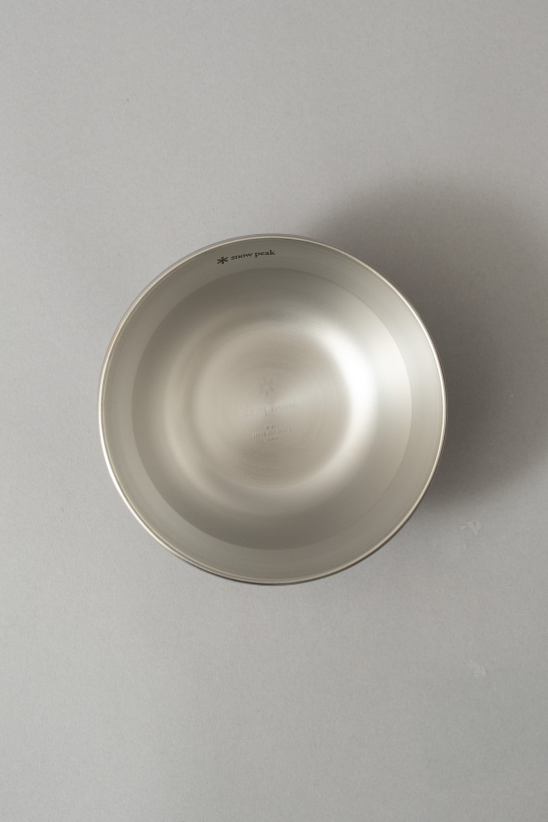 BOL INOX - RENEWED TABLEWARE BOWL M - 14 CM - SNOW PEAK