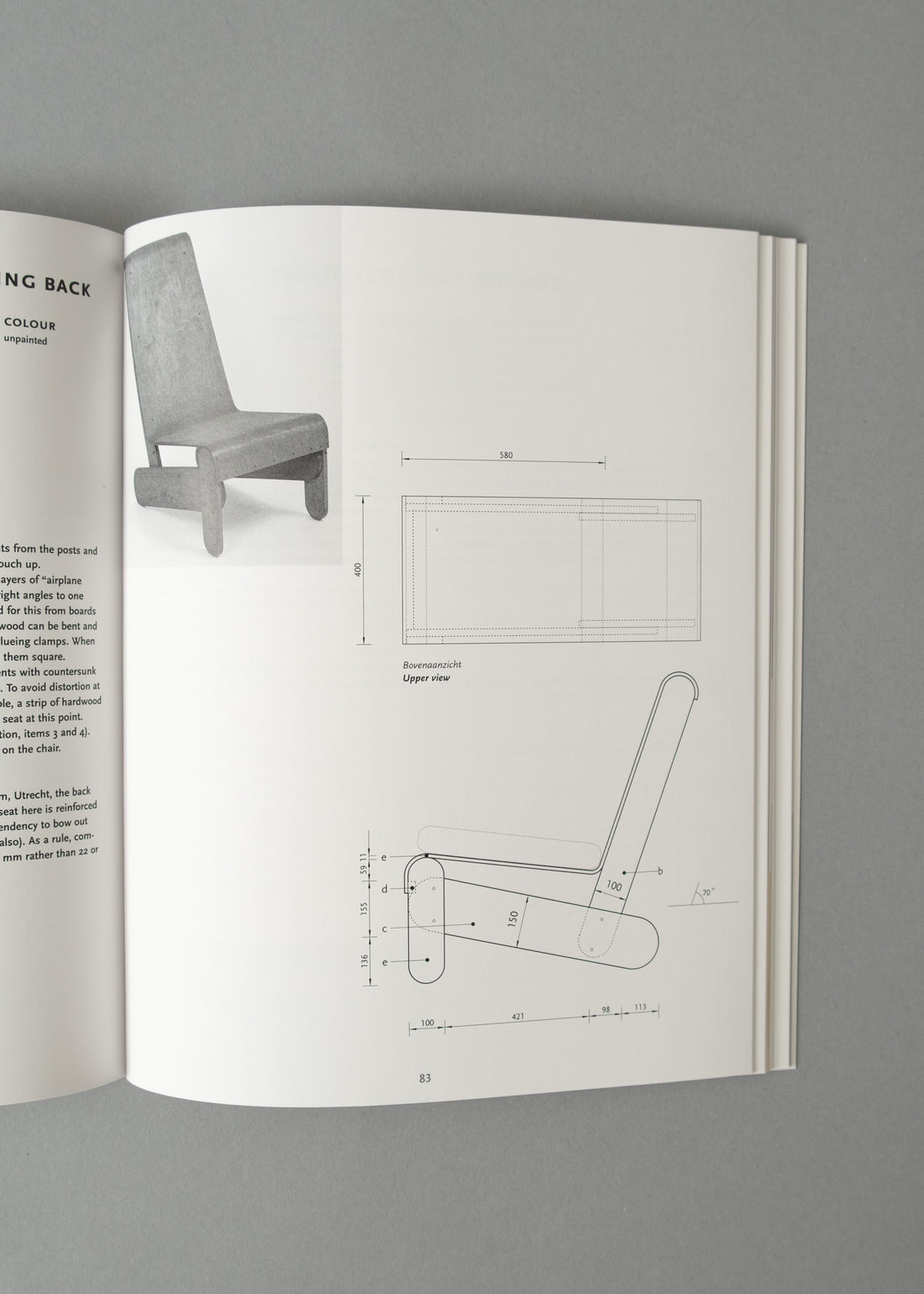 HOW TO CONSTRUCT RIETVELD FURNITURE - J. NIEMEIJER & P. DRIJVER - 2001