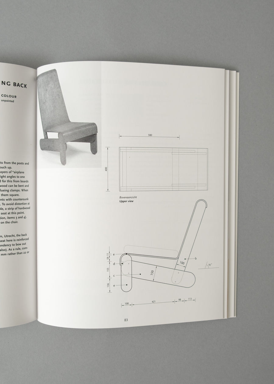 HOW TO CONSTRUCT RIETVELD FURNITURE - J. NIEMEIJER & P. DRIJVER - 2001