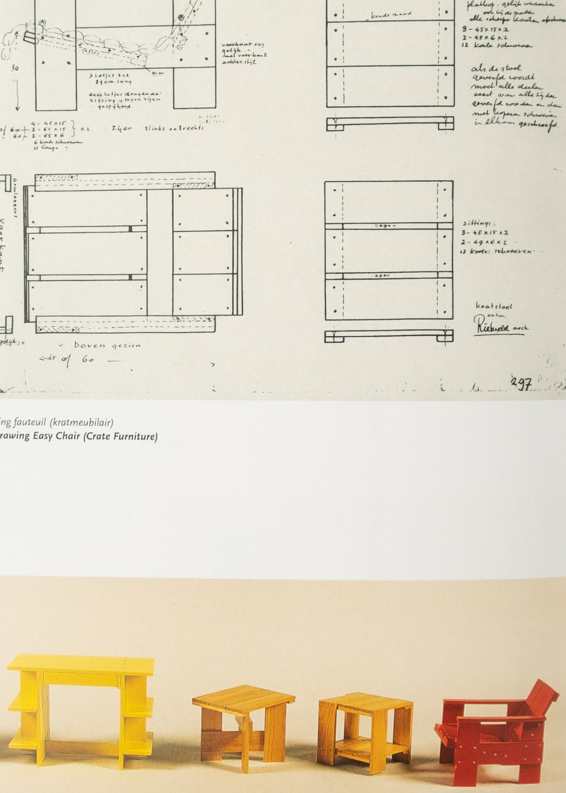 HOW TO CONSTRUCT RIETVELD FURNITURE - J. NIEMEIJER & P. DRIJVER - 2001