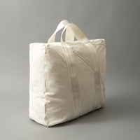 SAC TOTE - TOILE DE PARACHUTE VINTAGE - BLANC - PUEBCO