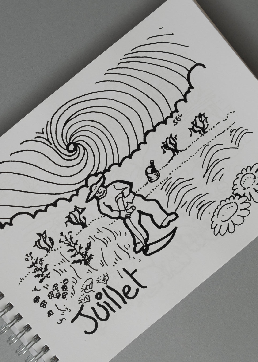 UNE ANNÉE AVEC LA TERRE - UNE HISTOIRE DE TIM LE JARDINIER - SAMUEL LEWIS