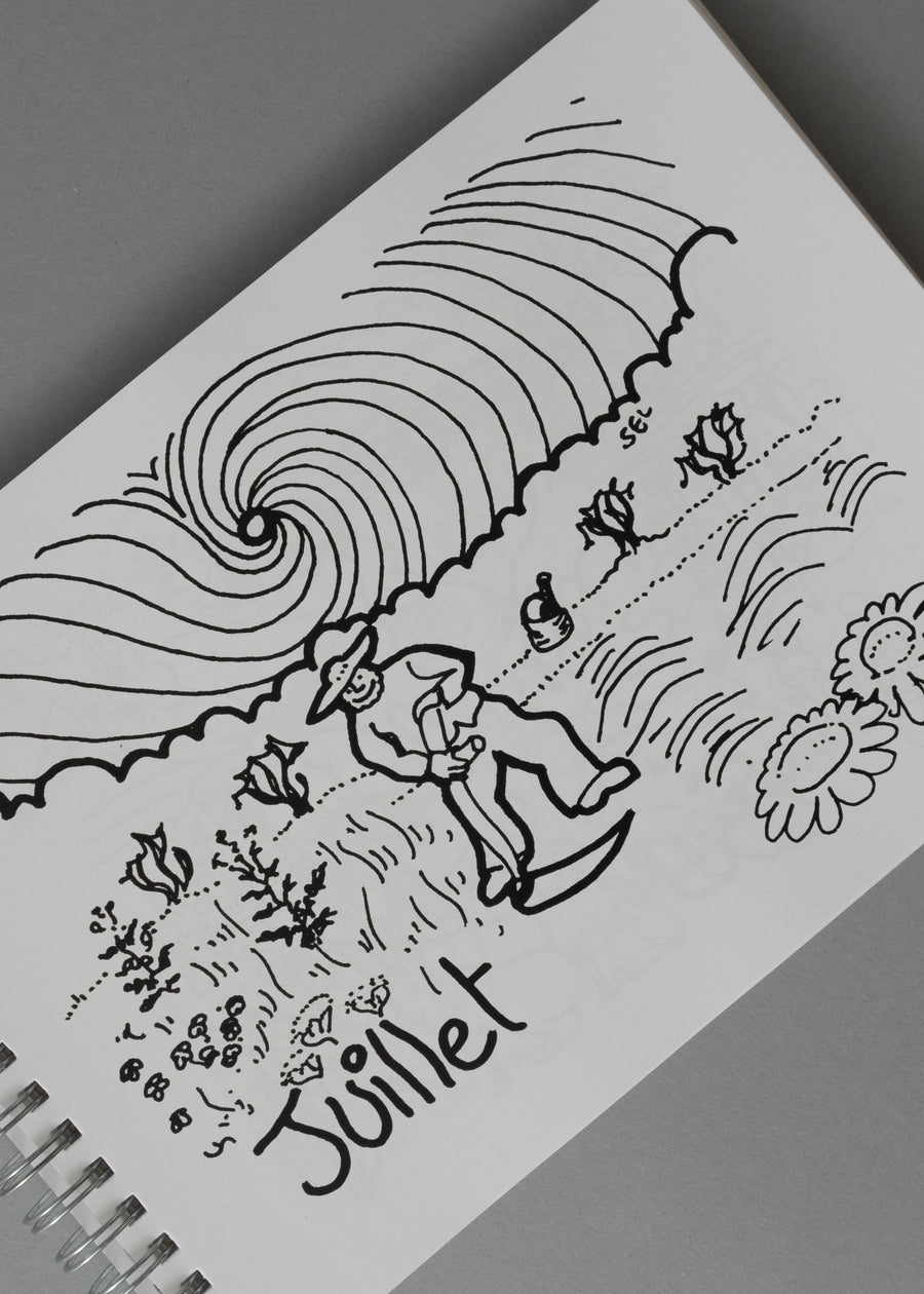 UNE ANNÉE AVEC LA TERRE - UNE HISTOIRE DE TIM LE JARDINIER - SAMUEL LEWIS