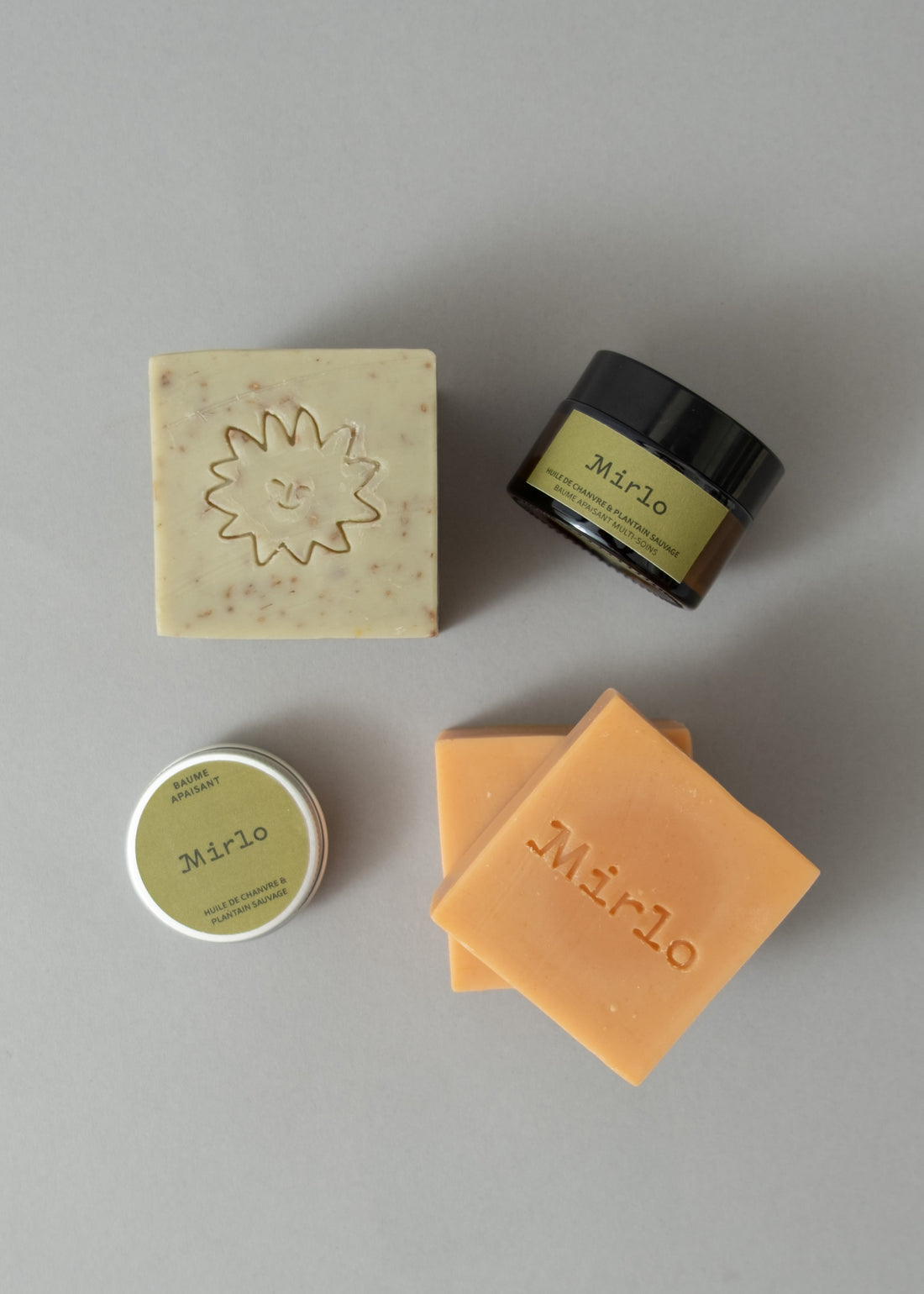 BAUME APAISANT NATURE - PLANTAIN SAUVAGE & HUILE DE CHANVRE - POT ALU 20ML - MIRLO