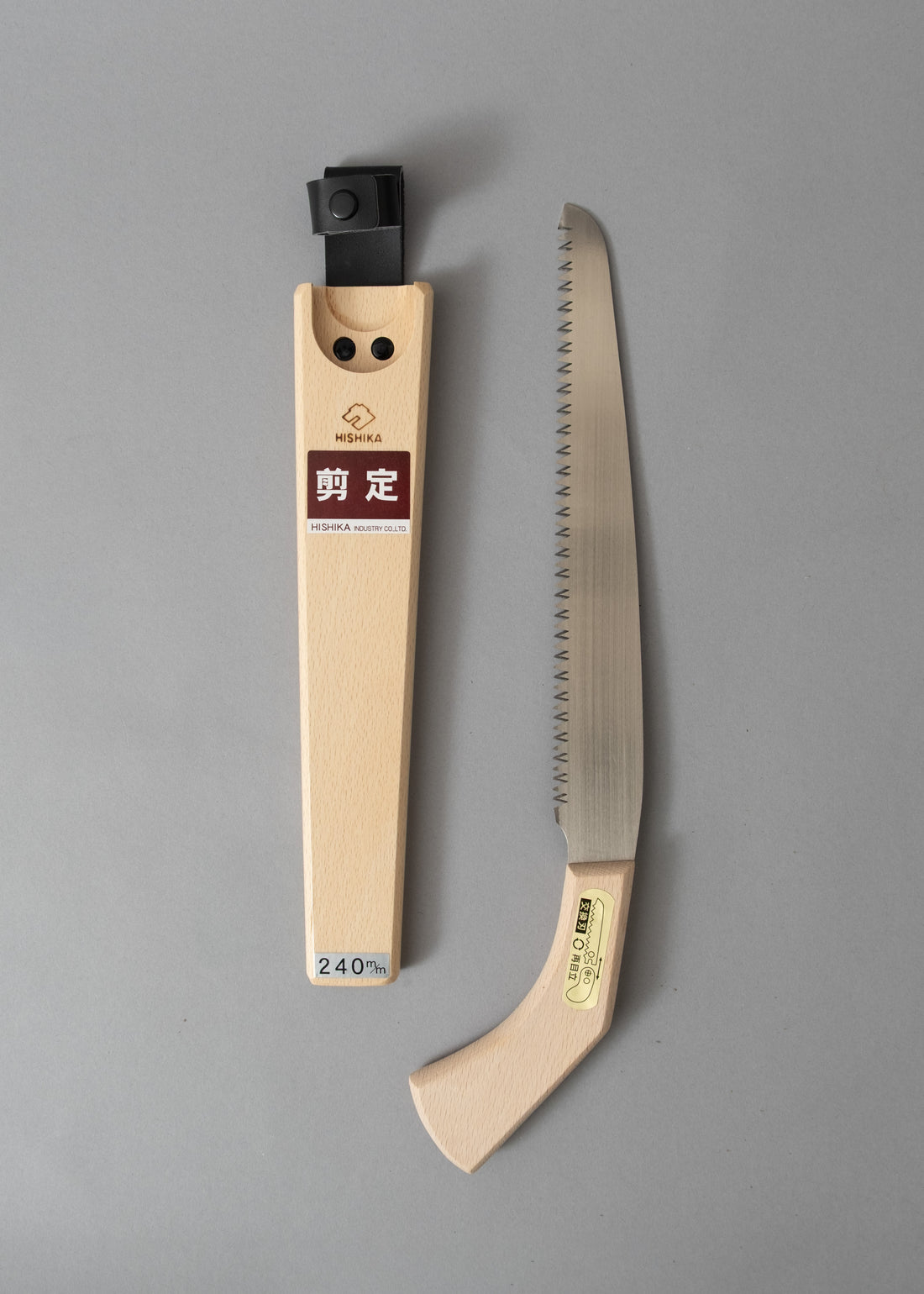 SCIE D'ÉLAGAGE JAPONAISE - 240 MM - "HISHIKA" - OUTINOMI x MAGASIN VIVANT!