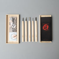 CISEAUX DE GRAVURE JAPONAIS - SET DE 5 "CHOKOKUTO" - MICHIHAMONO - OUTINOMI X MAGASIN VIVANT!