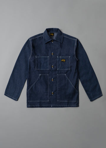 VESTE DE TRAVAIL - "SHOP JACKET" - 10 OZ DENIM - STAN RAY