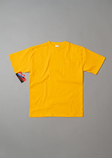 T-SHIRT EPAIS - GOLD - MAX WEIGHT 8 OZ - CAMBER USA