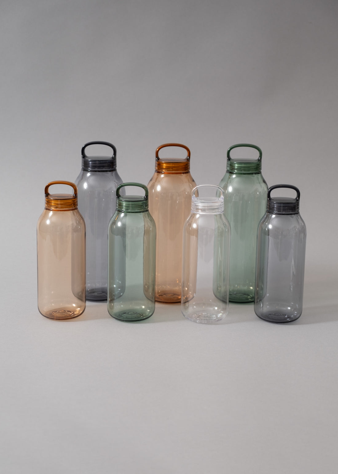 WATER BOTTLE - GOURDE - 500ml - GREEN - KINTO