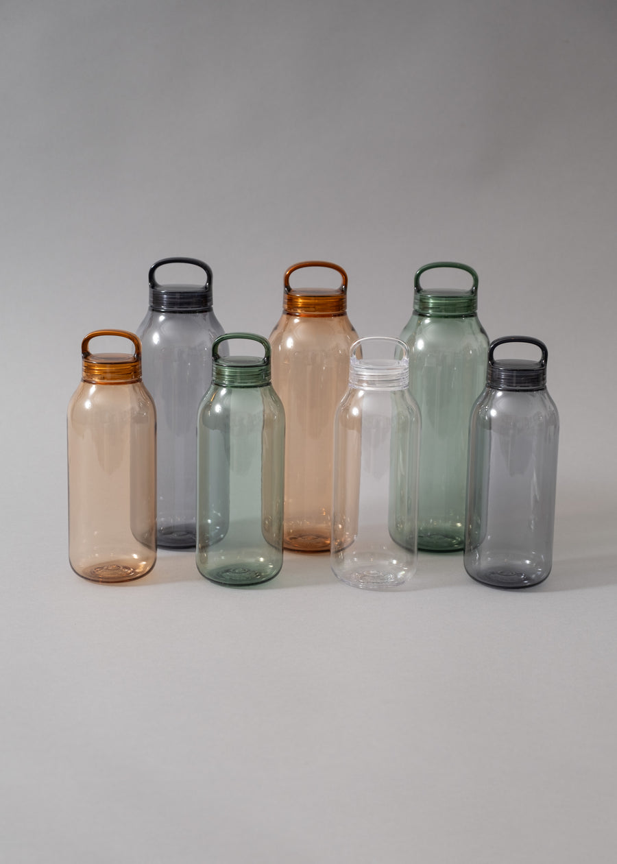 WATER BOTTLE - GOURDE - 500ml - GREEN - KINTO