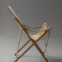 TAKE! CHAIR LONG - Fauteuil DE CAMPING pliable en bambou, coton, aluminium - SNOW PEAK