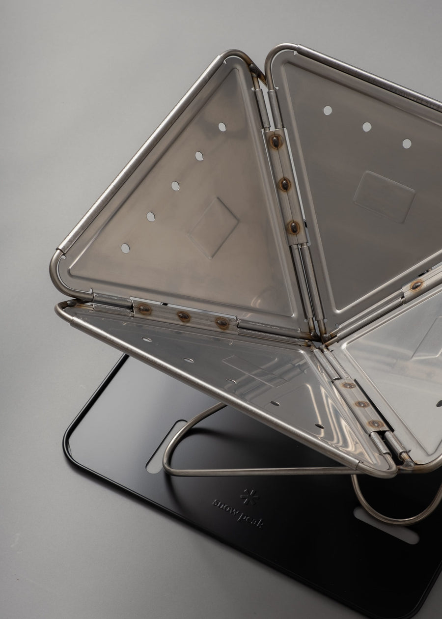 PACK TAKIBI FIRE & GRILL - Barbecue PLIABLE (grand modèle) - SNOW PEAK
