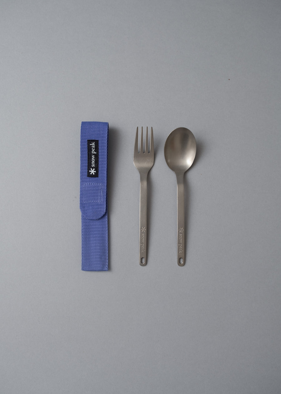 Ensemble de couverts en Titane - Snow Peak