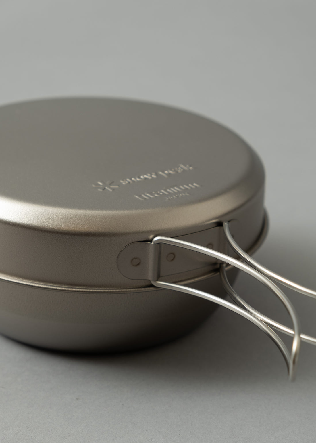 POPOTE DE CAMPING EN TITANE - 3 PCS TITATIUM COOKSET - SNOW PEAK