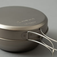 POPOTE DE CAMPING EN TITANE - 3 PCS TITATIUM COOKSET - SNOW PEAK