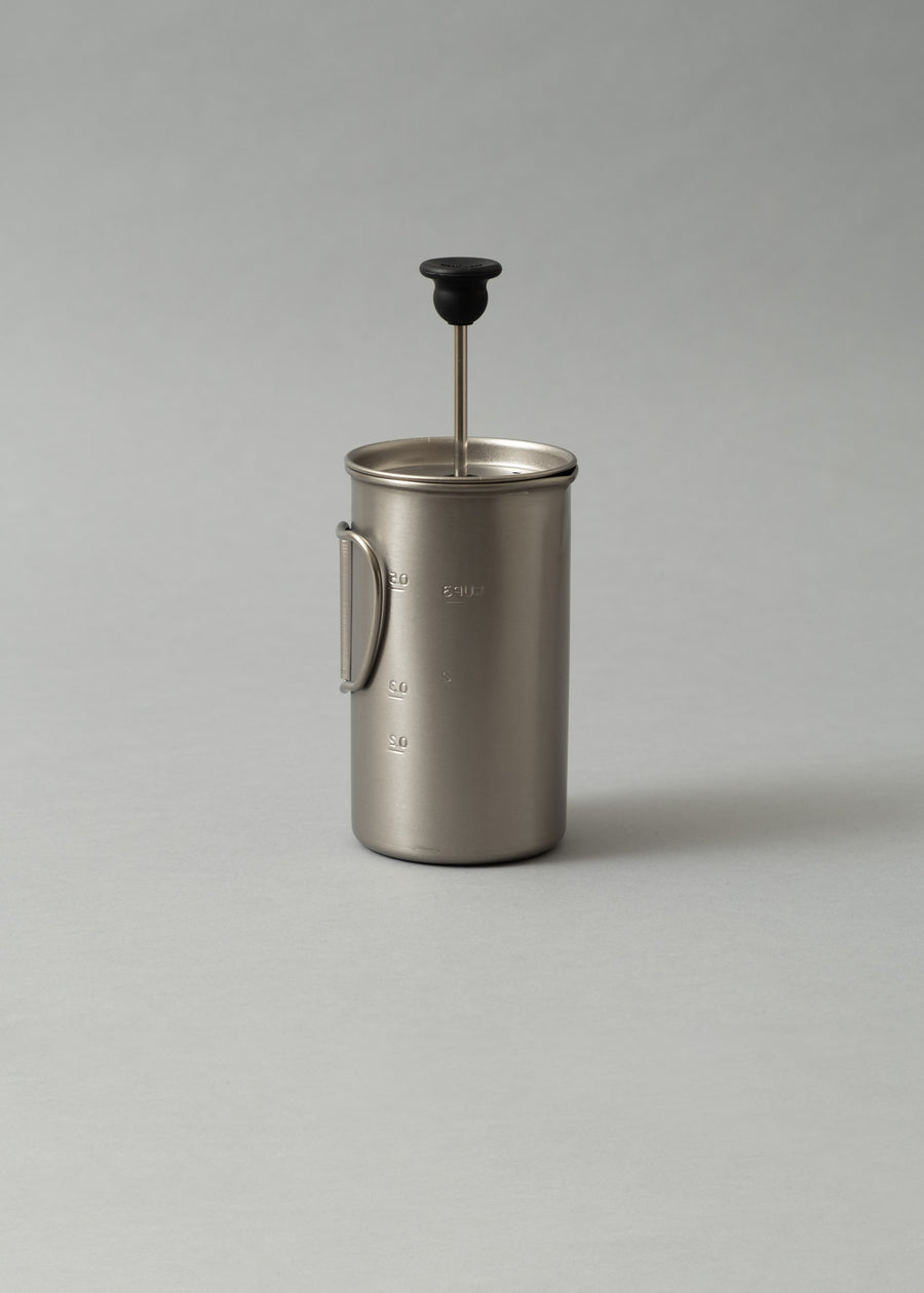 CAFETIERE A PISTON EN TITANE - 3 TASSES - SNOW PEAK