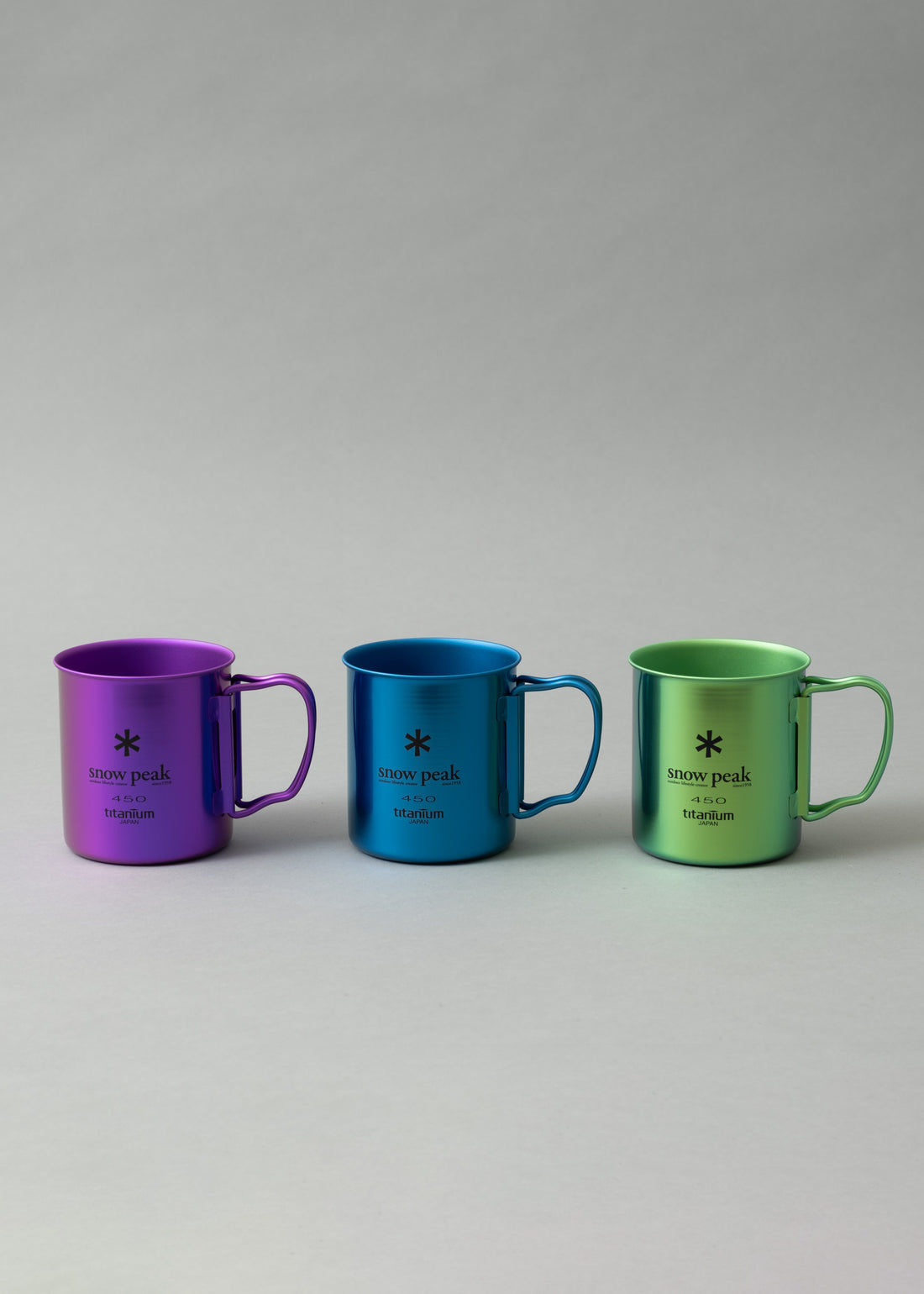 MUG EN TITANE ANODISÉ - BLEU - SNOW PEAK