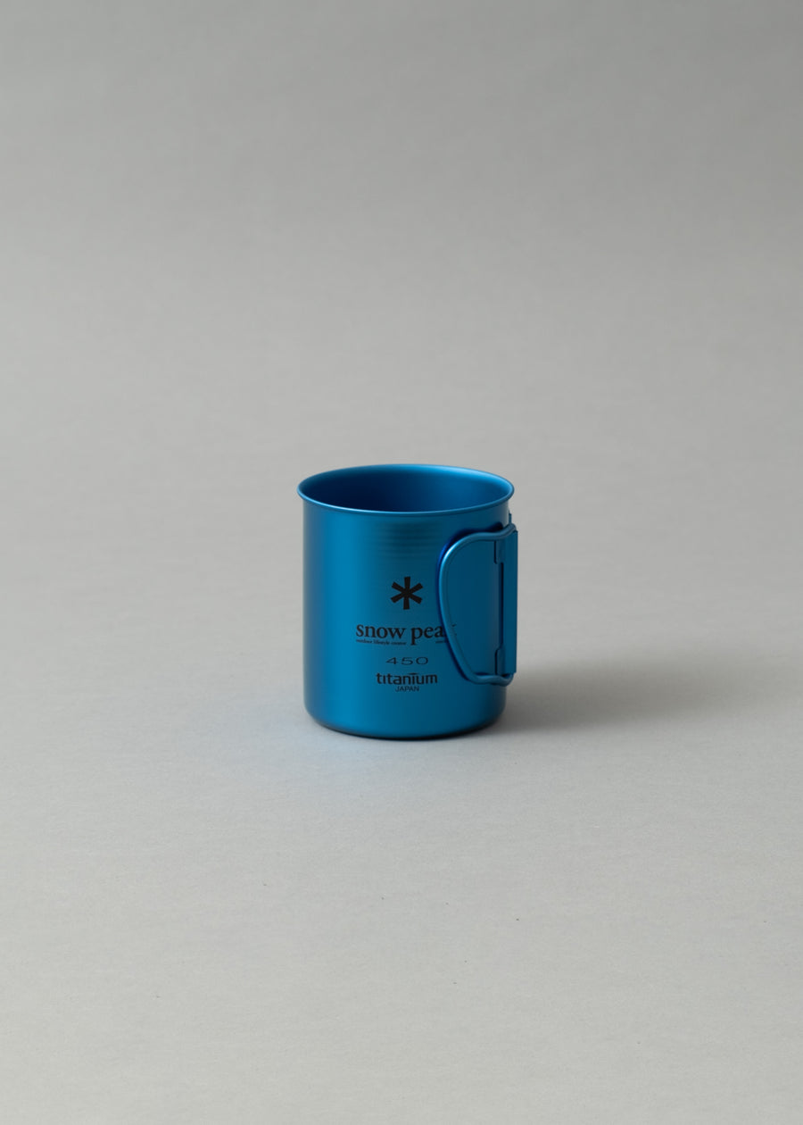 MUG EN TITANE ANODISÉ - BLEU - SNOW PEAK