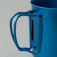MUG EN TITANE ANODISÉ - BLEU - SNOW PEAK