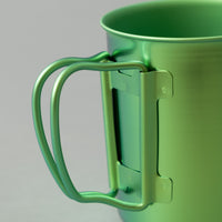 MUG EN TITANE ANODISÉ - VERT - SNOW PEAK