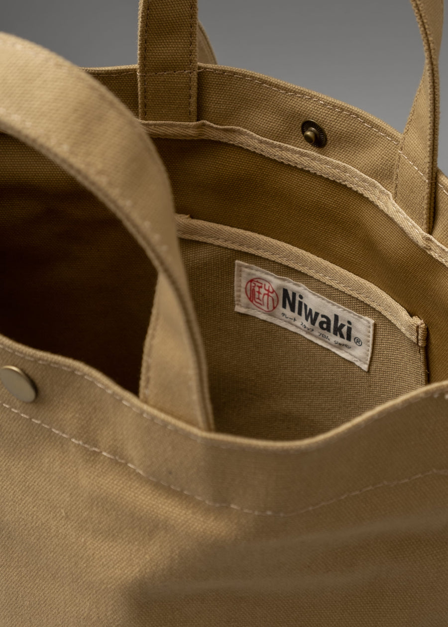 TOTE BAG EN CANVAS - DAIKON TOTE - NIWAKI