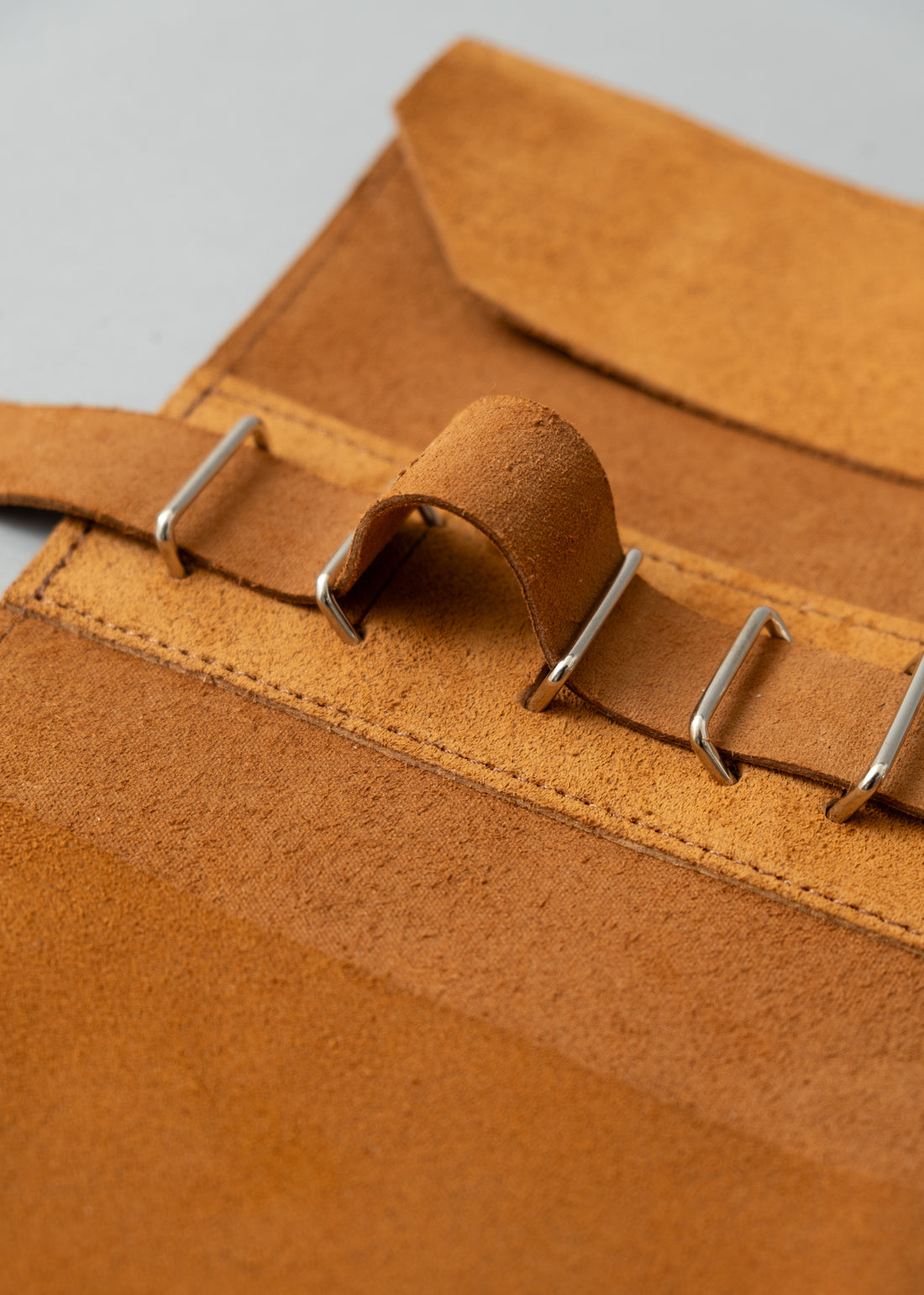 TROUSSE À OUTILS - "TOOL ROLL"-  CROUTE DE CUIR - MAGASIN VIVANT!