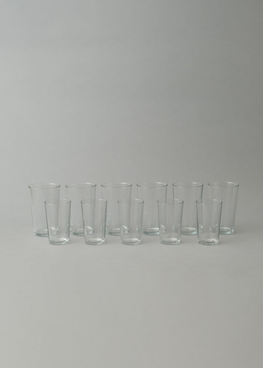 VERRES À EAU/BIÈRE X6 - VERRE TREMPÉ - DEMI - 28 CL - DURALEX
