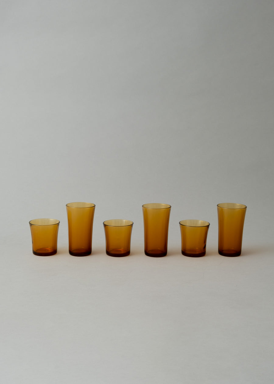 VERRES À EAU X6 - VERRE TREMPÉ - LYS VERMEIL - 21 CL - DURALEX